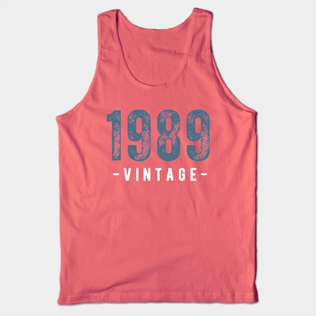 1989 Tank Top by TayaDesign